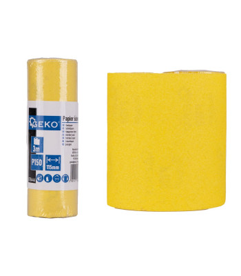 Liivapaber rullina P150 – 115 mm x 3m