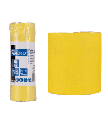 Lihvpaber – rull, 115 mm x 3 m, P220