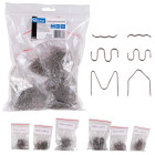 Plastiku keevitusklambrid, 600 tk, RS16-RS46