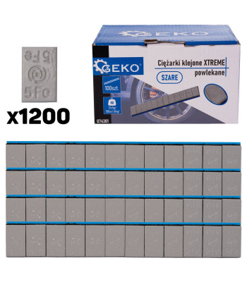 Kleebitavad halli kattega rattaraskused XTREME – 100 riba (6kg), 12x5g
