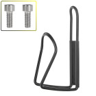 Alumiiniumist jalgratta joogipudelihoidik + kinnituspoldid, 8cm