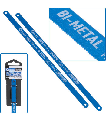 Metallisaeleht, 2 tk, BI-METAL, 300x12.5mm, 24T