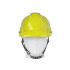 Reguleeritav ehituslik kaitsekiiver BHP, kollane, 53-62 cm