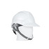 Ehituslik BHP kaitsekiiver, reguleeritav, valge, 53–62 cm