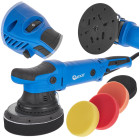 Auto poleerimismasin DUAL ACTION GEKO PREMIUM + 4 poleerimispadjaga komplekt, 150 mm