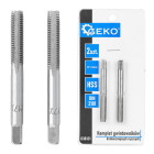 Peenkeermega käsikeermepuuride komplekt, HSS, DIN 2181, 2 tk, M7 x 1,0 mm