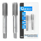 Peenkeermega käsikeermepuuride komplekt, HSS, DIN 2181, 2 tk, M10 x 0,75 mm