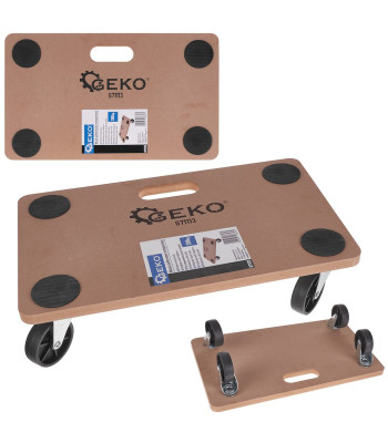 Transpordiplatvormkäru GEKO, 490x290 mm, 200 kg