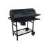 Söegrill tünnikujuline kaanega, Geko, grillrest 71 x 35 cm
