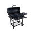 Söegrill tünnikujuline kaanega, Geko, grillrest 71 x 35 cm