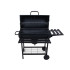 Söegrill tünnikujuline kaanega, Geko, grillrest 71 x 35 cm