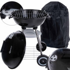 Ümmargune kaanega söegrill koos kattega – grillrest, läbimõõt 39cm