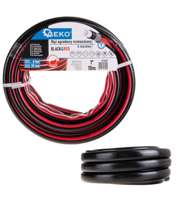 Tugevdatud aiavoolik BLACK&RED, Geko 1
