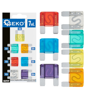 Autode maxi-sulavkaitsmete komplekt, 7 tk
