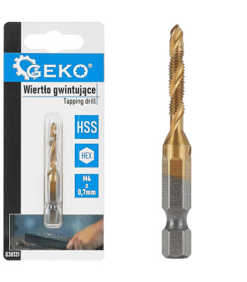 Keermepuur HSS HEX (50/250) M4 x 0,7mm
