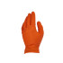 Nitriilkindad, 50 tk, oranžid, SOLID GRIP XXL