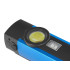 Mitmefunktsiooniline magnetiga taskulamp + UV LED COB, müügikarp, 5W 2000mAh 300lm IP54 (12/96)