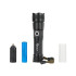 Taktikaline LED-taskulamp XHP50 15W 1800mAh 1500lm IPX3