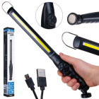 Reguleeritav magnetiga LED COB-töökojalamp, 10W 1800mAh 450lm IP44