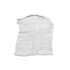 Raschelvõrkkott sulgurpaelaga, valge – 50x80cm, 30kg (100/2000/6000)