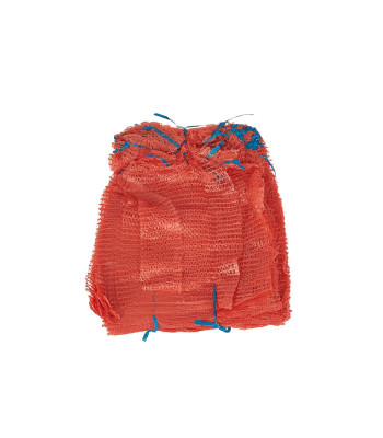 Raschelvõrgust pingutusnööriga kott oranž (100/2000/6000), 42x60cm, 15kg
