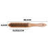 Must 5-realine puidust roostehari (12/120)