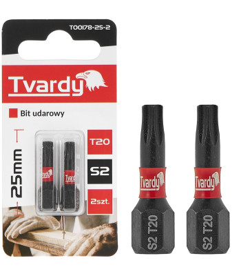 Löögiotsak Tvardy (2/10/50/500) T20 25mm S2