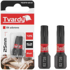 Löögikindel otsak Tvardy (2/10/50/500) – T25, S2, 25 mm