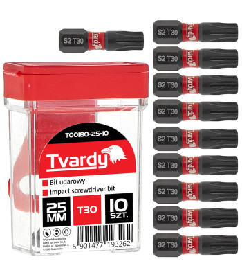 Löökotsak, karp (10/100/1200) – Tvardy T30 25mm S2