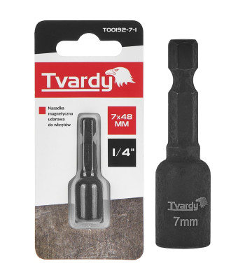 Löögikindel magnetotsak kruvidele Tvardy 7mm x 48mm 1/4