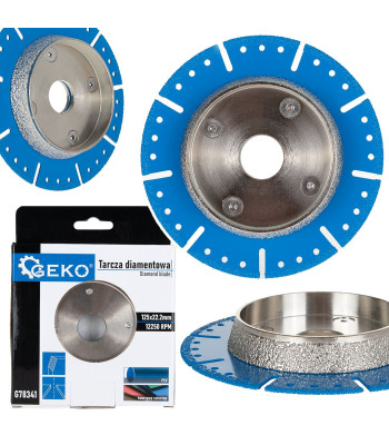 Teemantketas PVC-torude lõikamiseks ja faasimiseks 125 mm