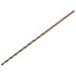 Pikk kullavärvi metallipuur HSS DIN1869 6.0 x 260mm (50/100/200)