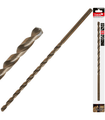 Kuldne pikk metallipuur HSS DIN1869 10.0 x 340mm (25/100)