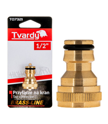 Kraaniliitmik BRASS-LINE 1/2