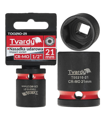 Lühike Tvardy CR-MO kuuskant-löökpadrun – 1/2