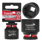 Löökpadrun, kuuskant, lühike – CR-MO 1/2″ 27 mm (10/60)