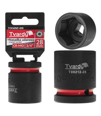Löökpadrun Tvardy CR-MO, 6-kant (6/48), 3/4″, 28 mm