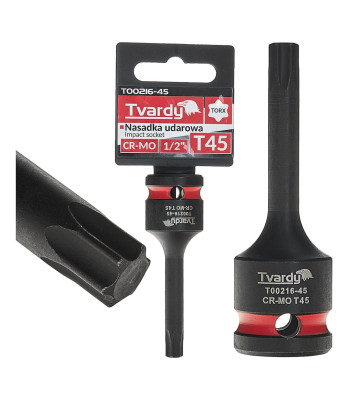 Löökpadrun TORX CR-MO, 1/2