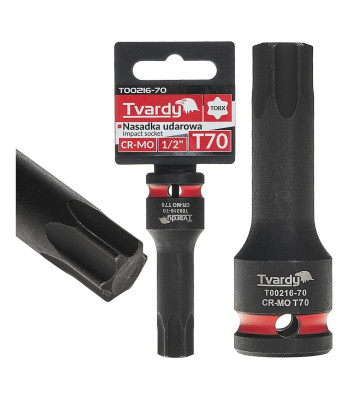 Löökpadrun Tvardy TORX 1/2