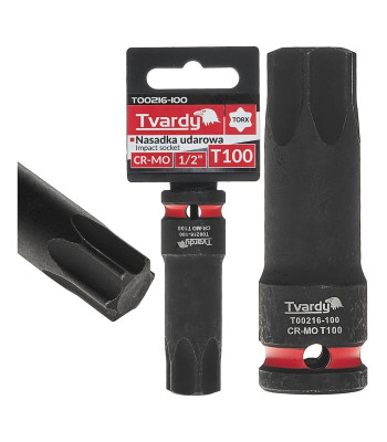 Löökpadrun TORX CR-MO T100 1/2″ (8/40)