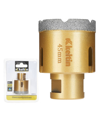 Teemantavafrees keraamika, gresi ja kivi jaoks, M14, 45 mm