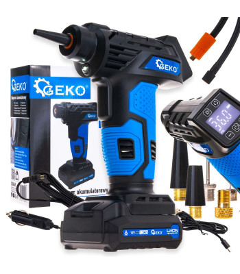 Akukompressor – 12V LCD, 0,2–10,3 bar