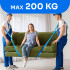 Transpordirihmad mööbli kandmiseks koos õlarihmadega, 2,9m/270kg/50mm