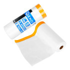 Pritsmekindel värvimiskile WASHI-teibiga 110 cm × 20 m / 16 mm