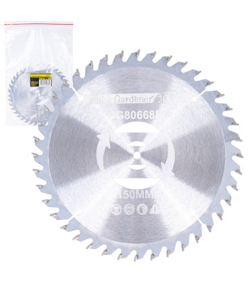 Kõvasulamist lõikeketas akutrimmerile G80668, 150 mm x 40T