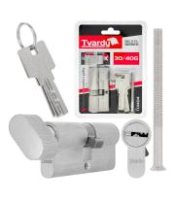 Lukusüdamik nupuga, nikli värvi 30/40G