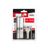 Lukusüdamik nupuga, harjatud nikkel 45/50G mm