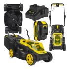 Akuga harjadeta muruniiduk CoreX, TPLM32DC, 32 cm, 4.0 Ah, 20 V