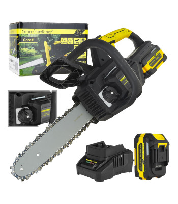 Akutoitel harjadeta kettsaag John Gardener CoreX 20V 4.0Ah, 12
