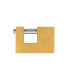 Tugevdatud messingist tihvtiga tabalukk Brass-Series 60 mm